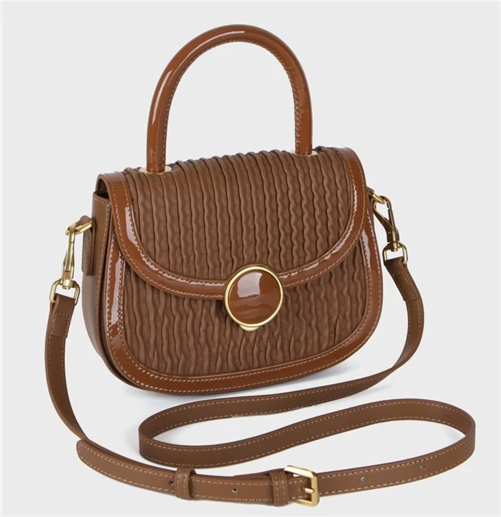 crossbody leather tote